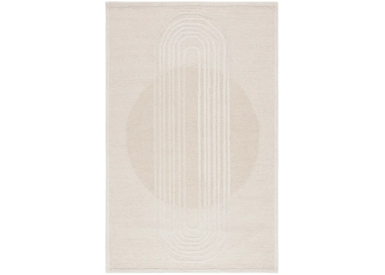 RODEO DRIVE 376 IVORY  8' x 10' Large Rectangle Rug