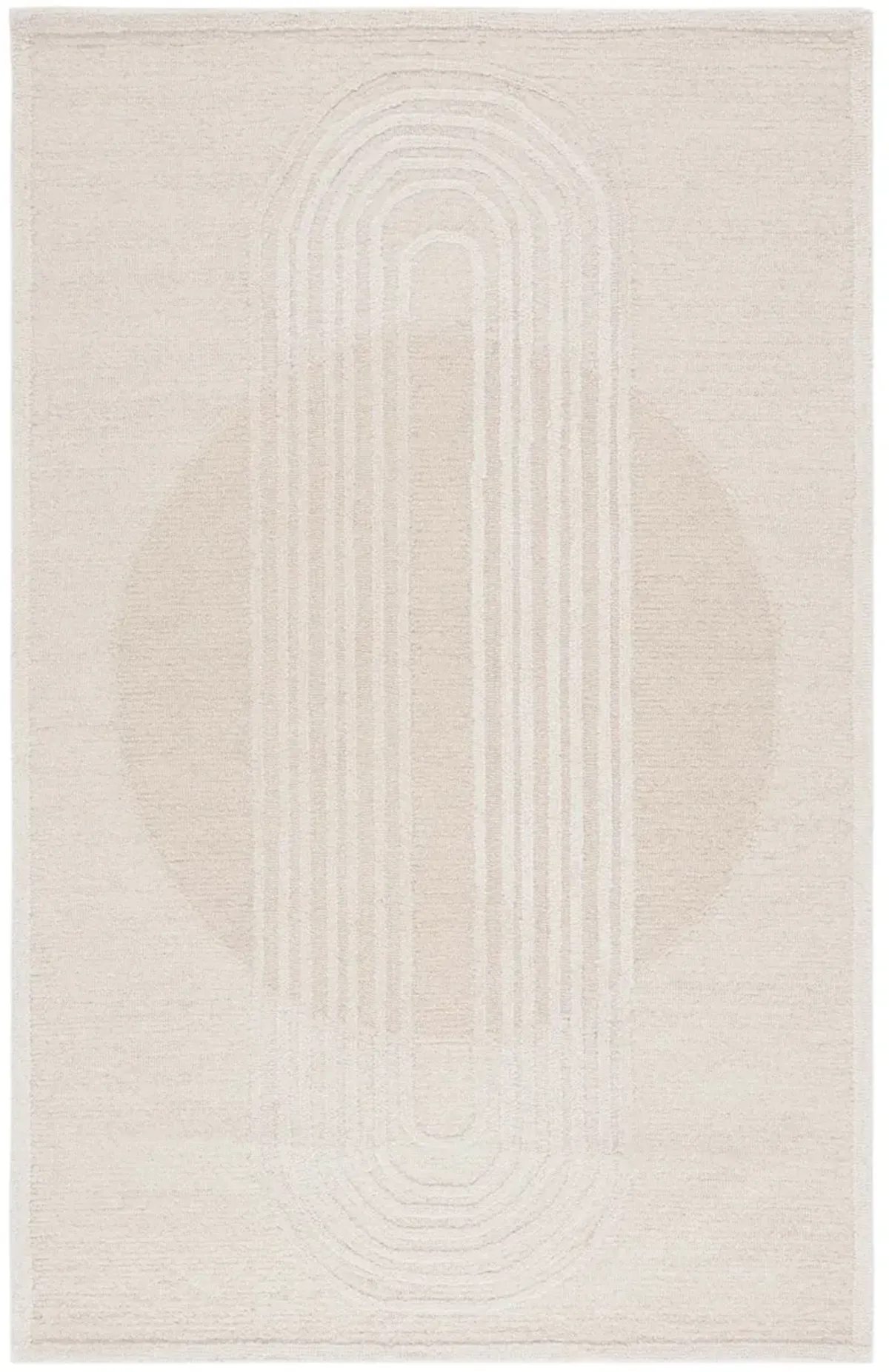 RODEO DRIVE 376 IVORY  8' x 10' Large Rectangle Rug