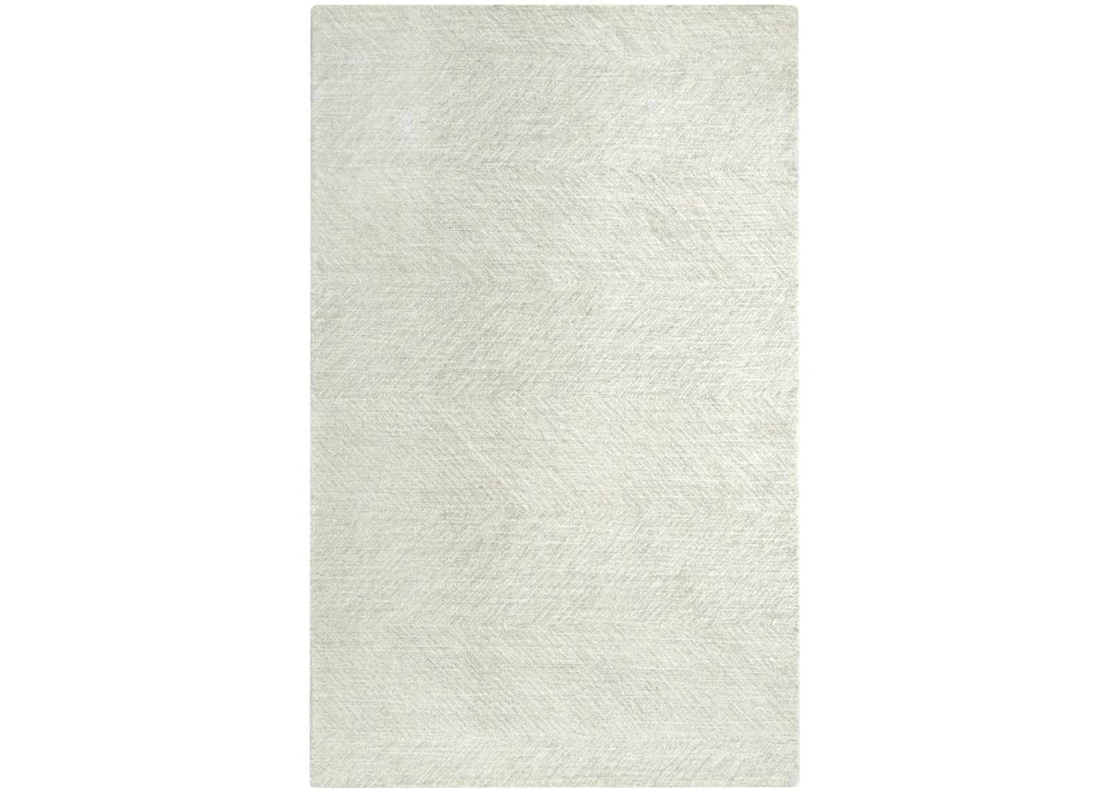 Etchings Gray Geometric  Wool 5' x 7'6" Rectangle Rug