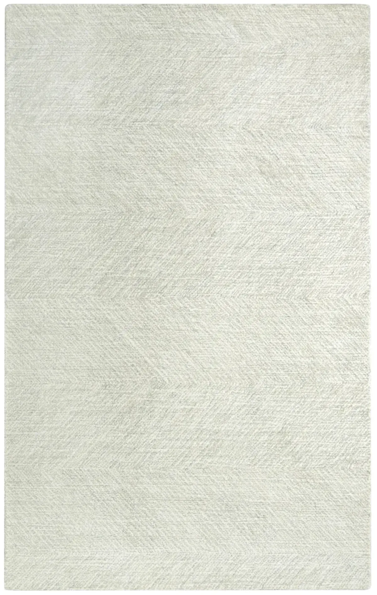 Etchings Gray Geometric  Wool 5' x 7'6" Rectangle Rug