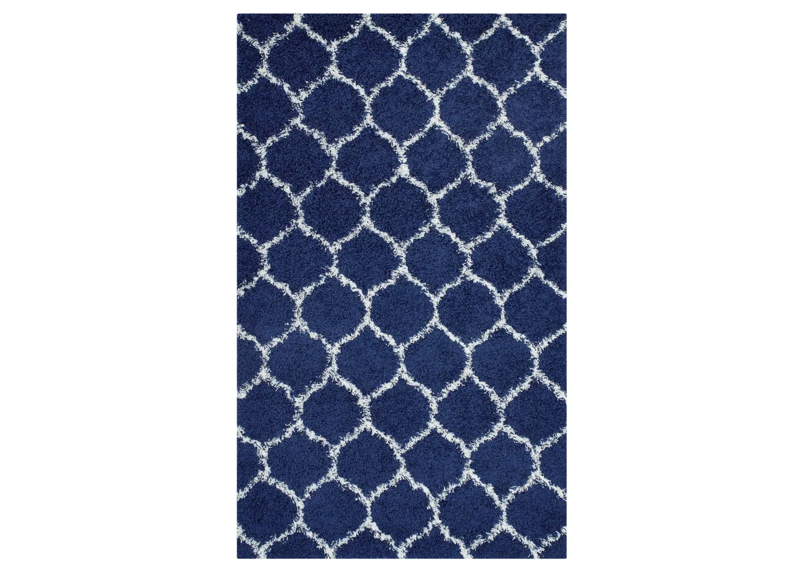 Solvea Moroccan Trellis 8x10 Shag Area Rug