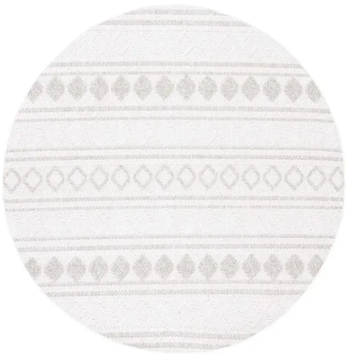 LOTUS 108 Beige 6'-7' X 6'-7' Round Round Rug