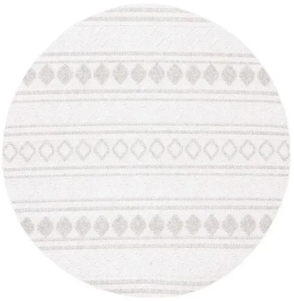 LOTUS 108 Beige 6'-7' X 6'-7' Round Round Rug