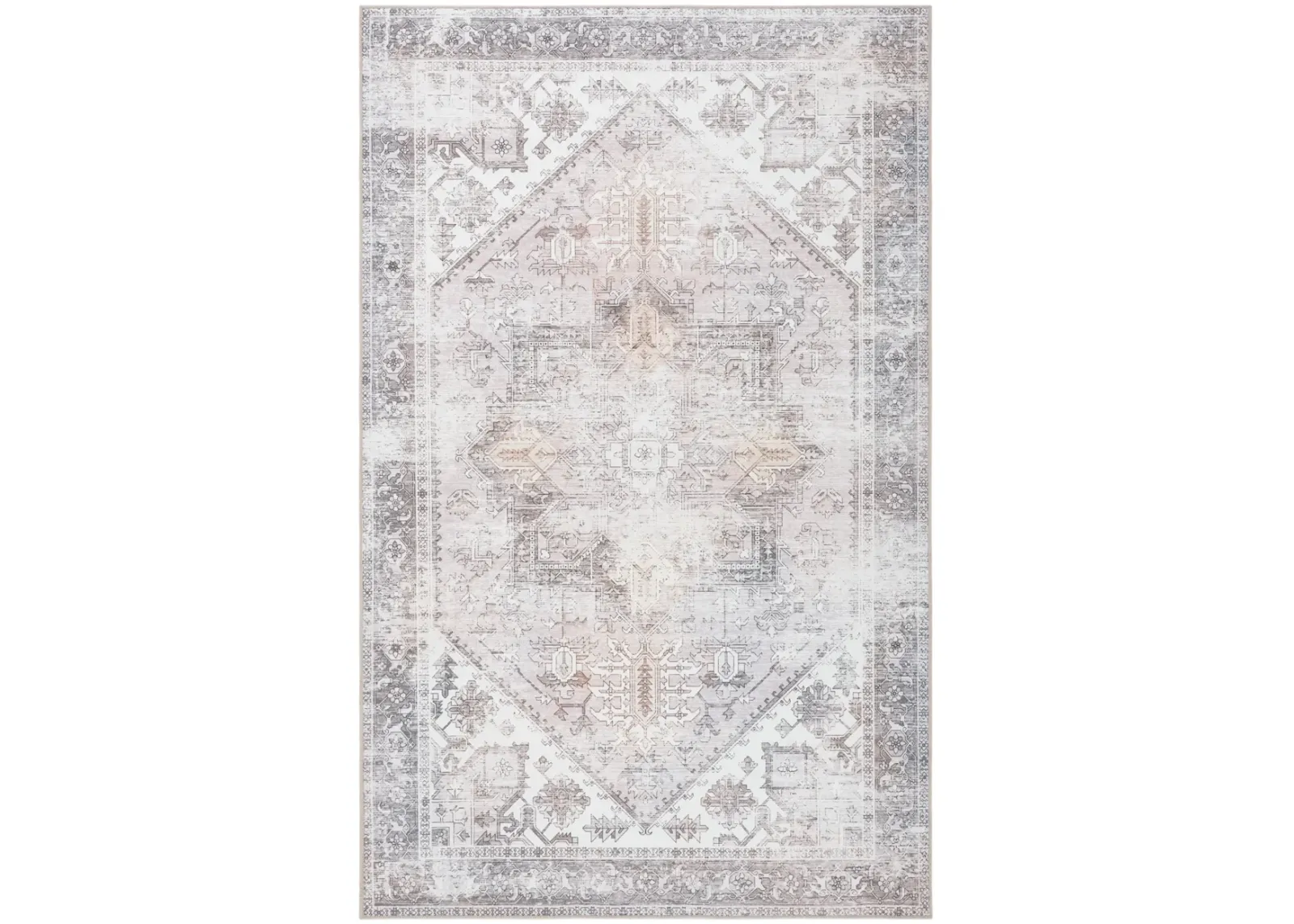 TUCSON 102 M/W S/R BEIGE  2'-6' x 4' Accent Rug