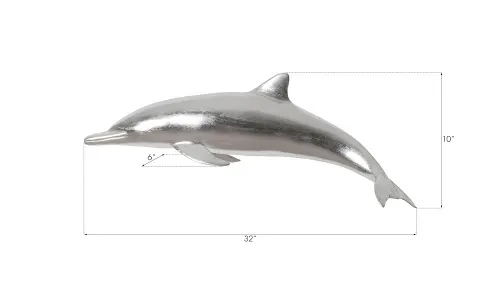 Dolphin, Silver Leaf