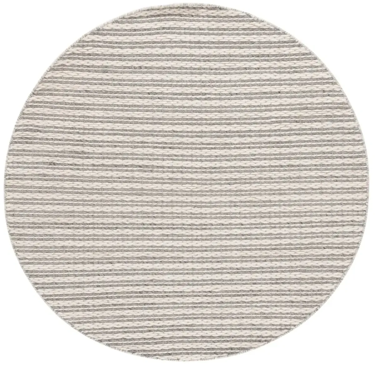 VERMONT 852 SILVER  6' x 6' Round Round Rug