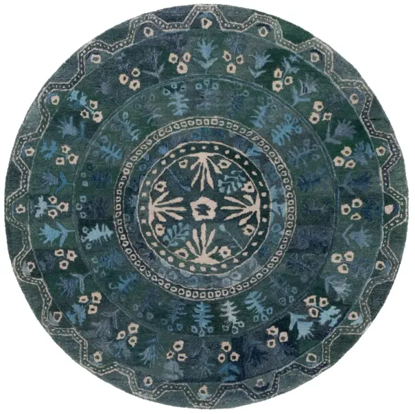 ANATOLIA Hand Tufted 6' x 6' Round area rug