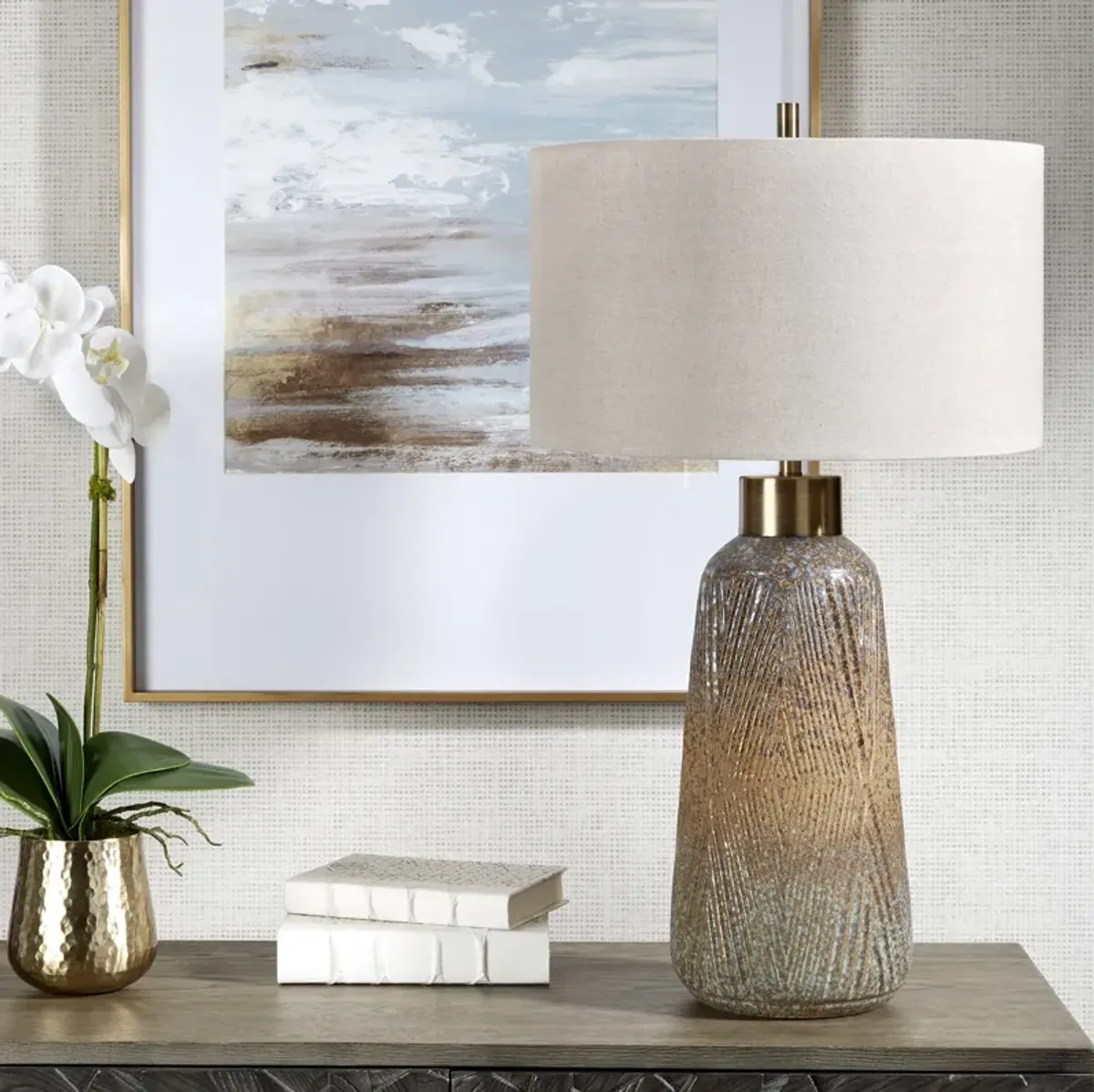 Uttermost Western Sky Ceramic Table Lamp