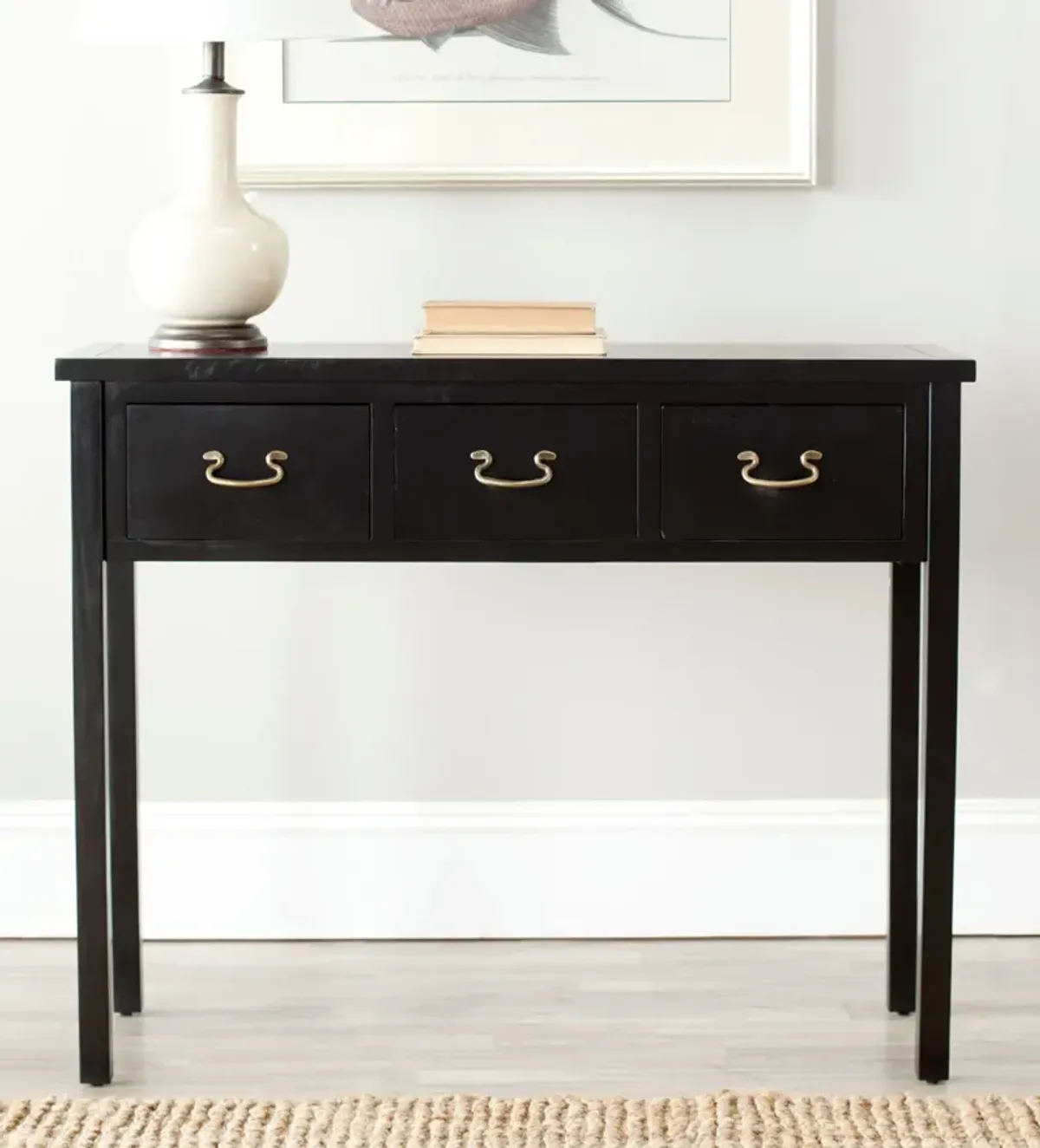 CINDY CONSOLE WITH STORAGE DRAWERS 