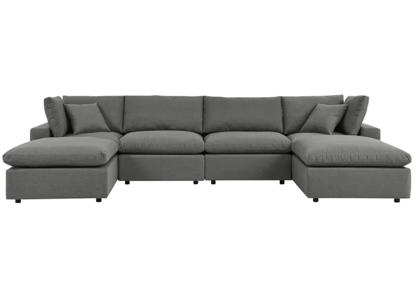 Commix 6-Piece Outdoor Patio Sectional Sofa