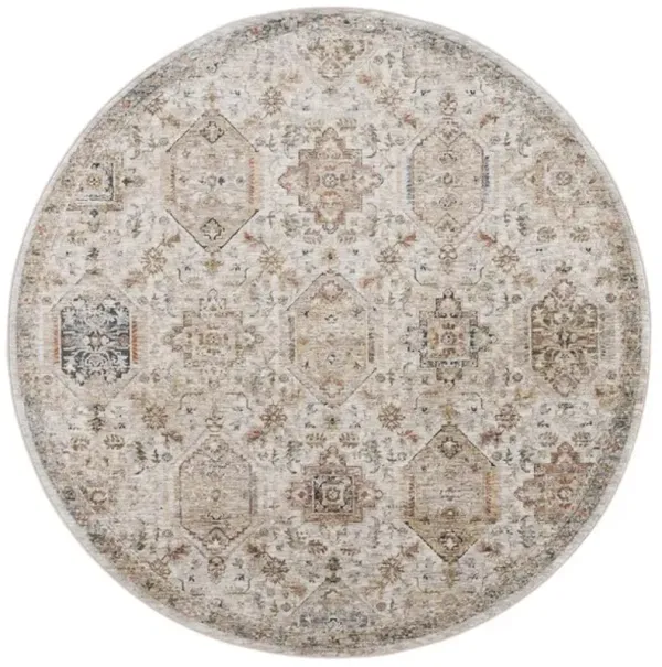 SILVERADO 108 Multi 6'-4' x 6'-4' Round Round Rug