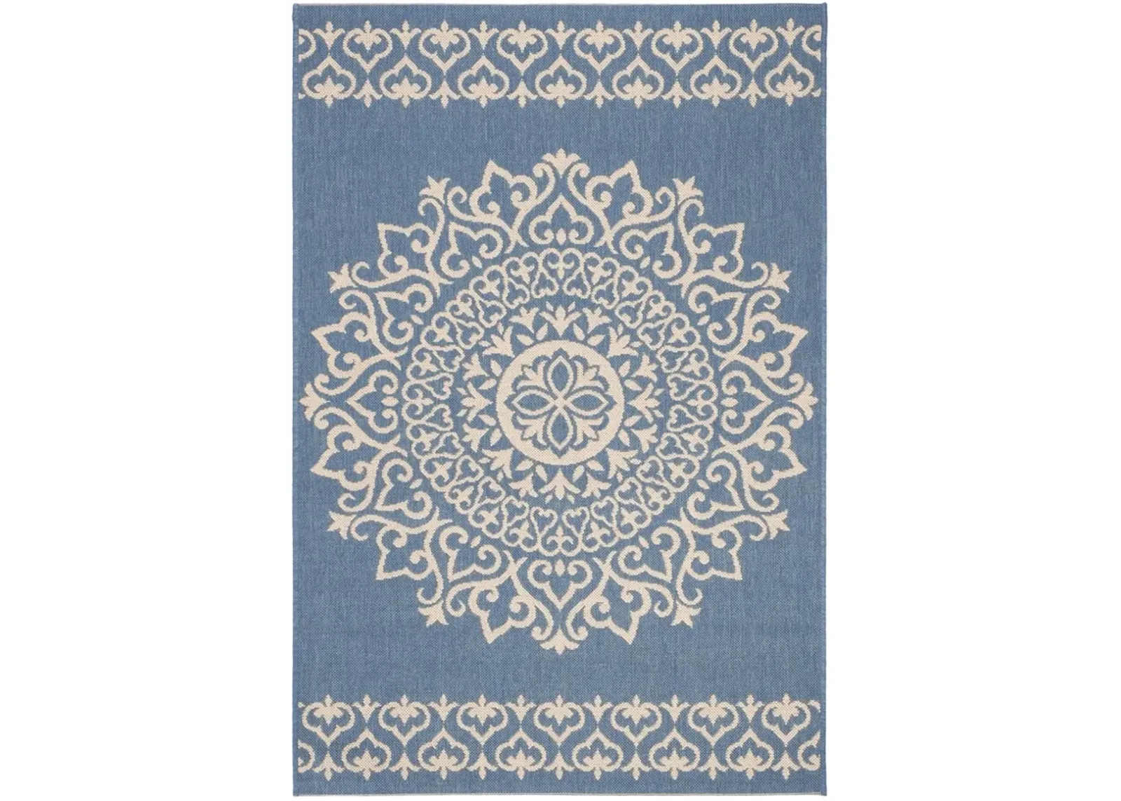 BEACH HOUSE 183 Blue 2'-2' X 4' Accent Rug