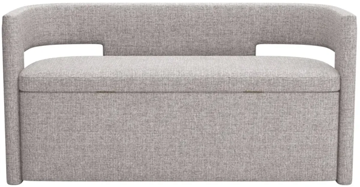 Papua Storage Bench Gray