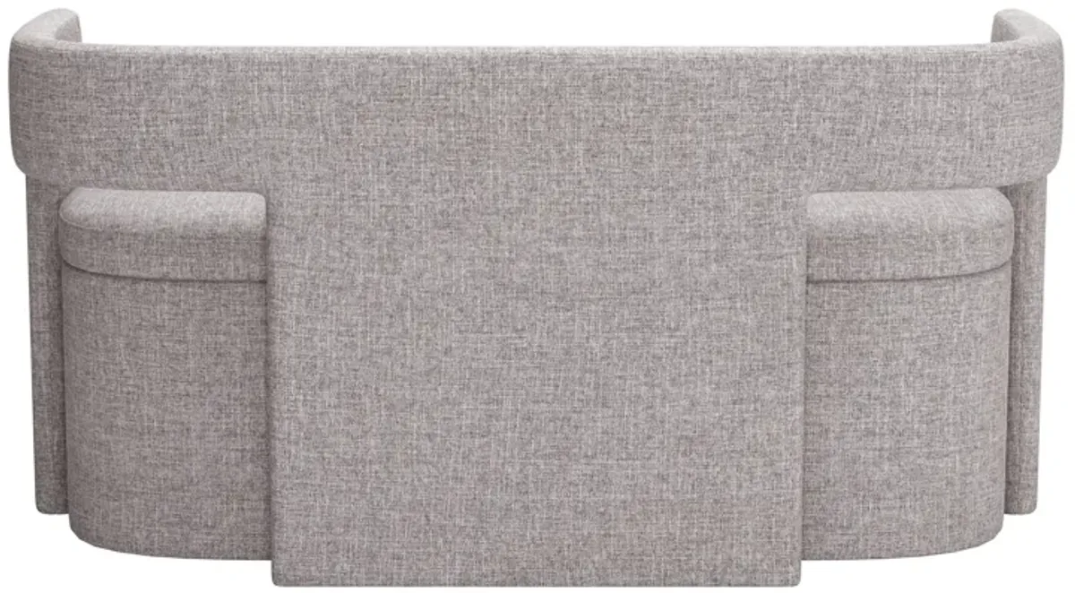 Papua Storage Bench Gray