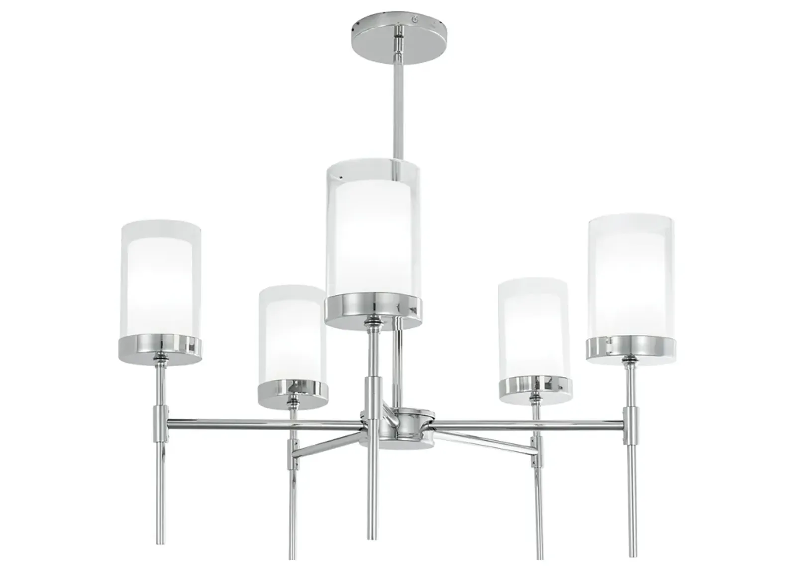 Kimberly Chandelier - Polished Nickel