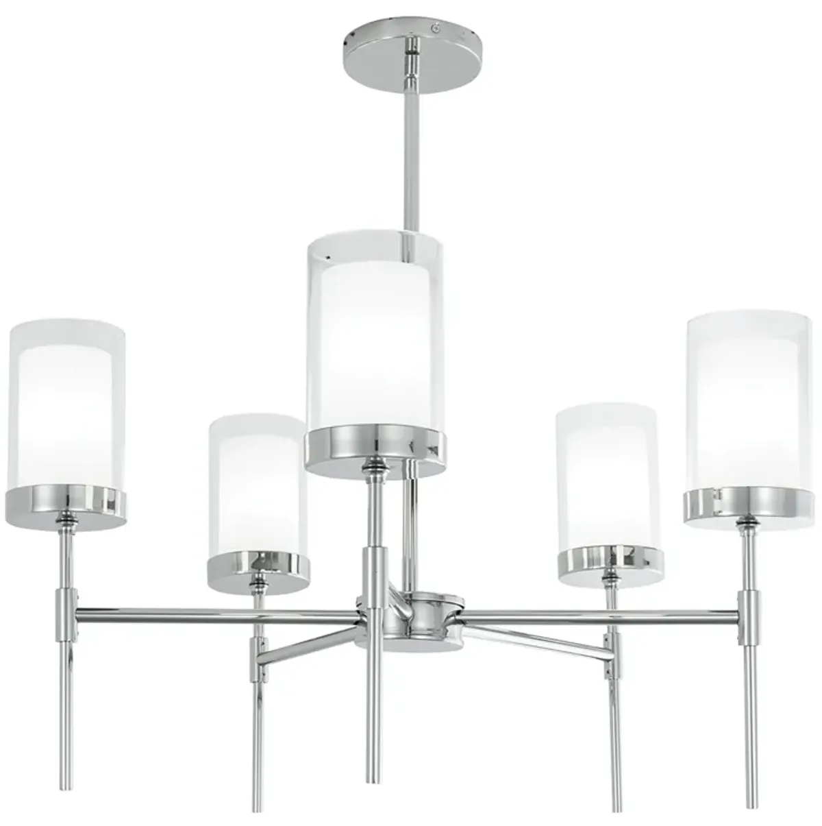 Kimberly Chandelier - Polished Nickel