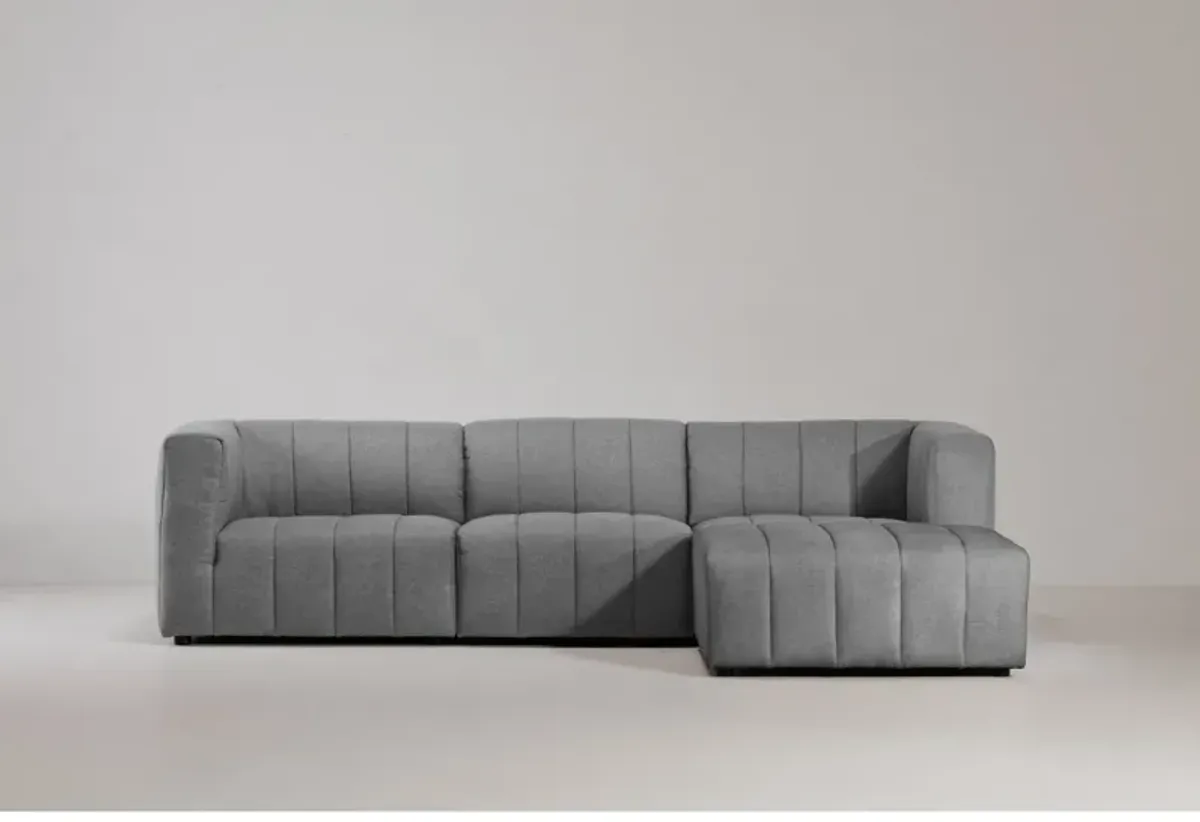 LYRIC LOUNGE MODULAR SECTIONAL GREY