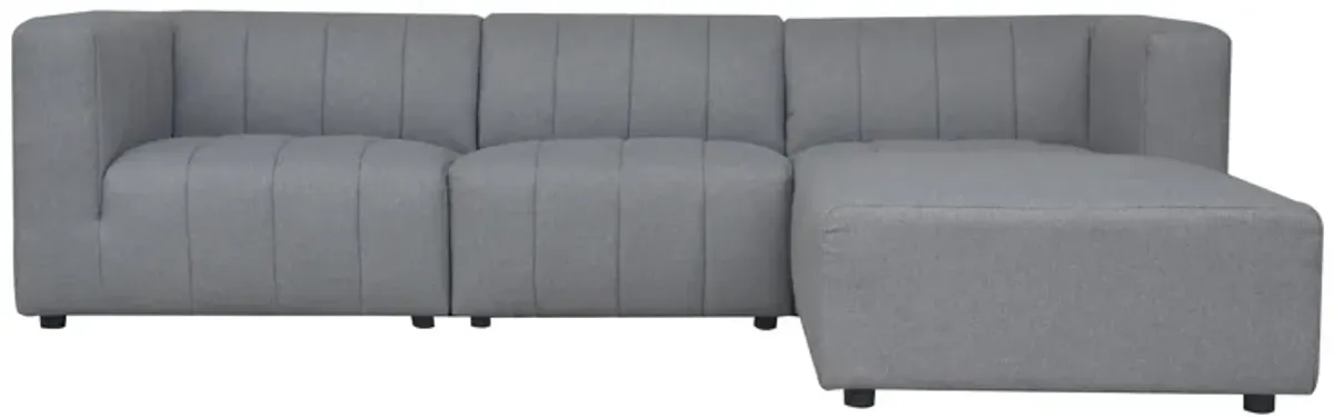 LYRIC LOUNGE MODULAR SECTIONAL GREY