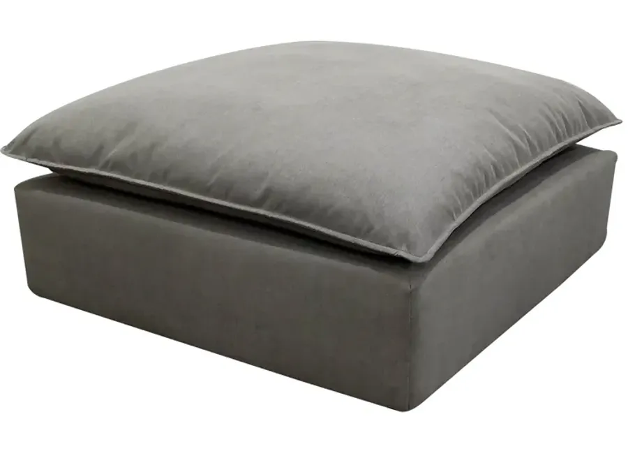 Cali Slate Ottoman