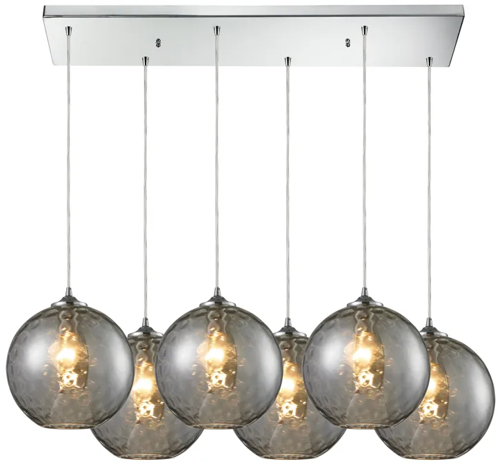 Watersphere Configurable Multi Pendant - Polished Chrome