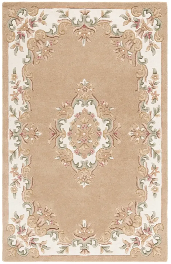 AUBUSSON Hand Tufted 8' x 10' area rug