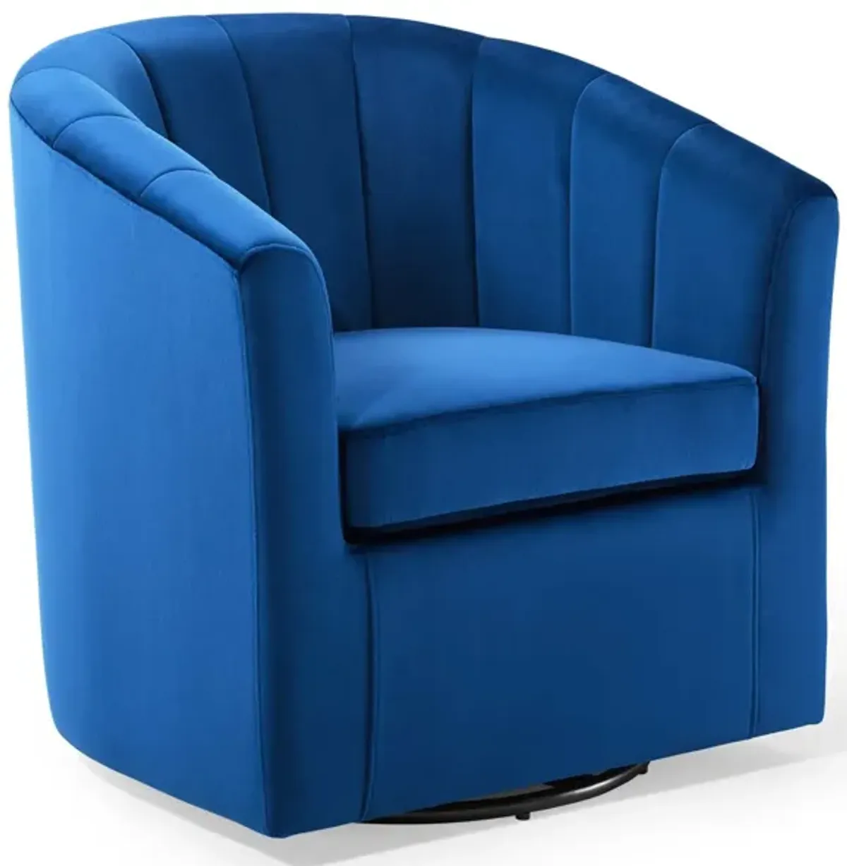 Prospect Performance Velvet Swivel Armchair