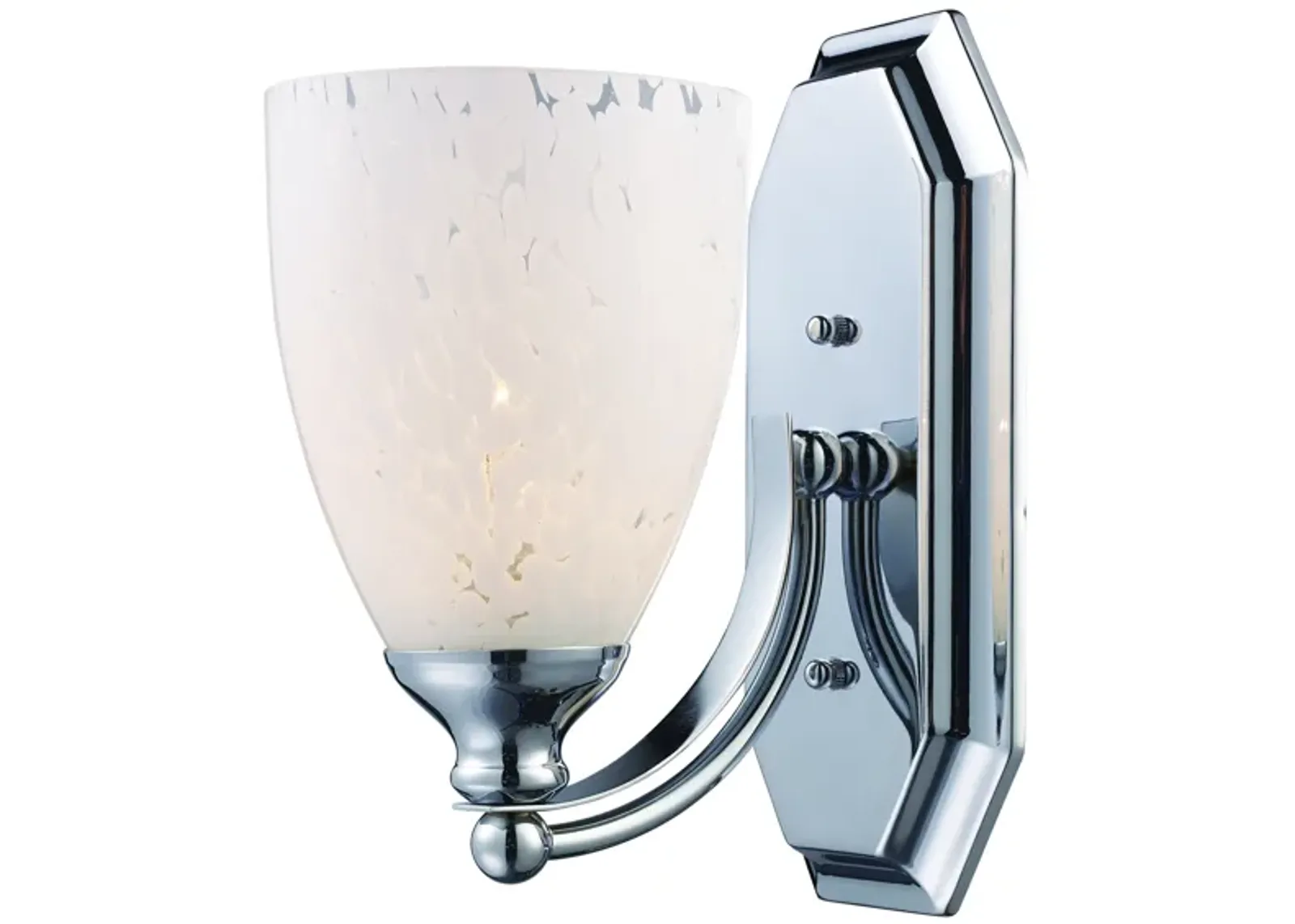 Mix and Match Vanity 5" Wide 1-Light Vanity Light - Polished Chrome