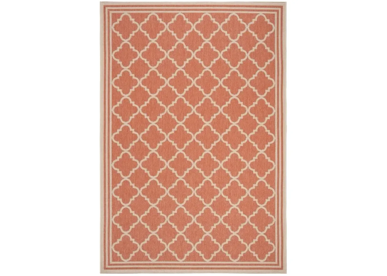 LINDEN 121 Collection LND121P-4 Rust / Creme 4' X 6'