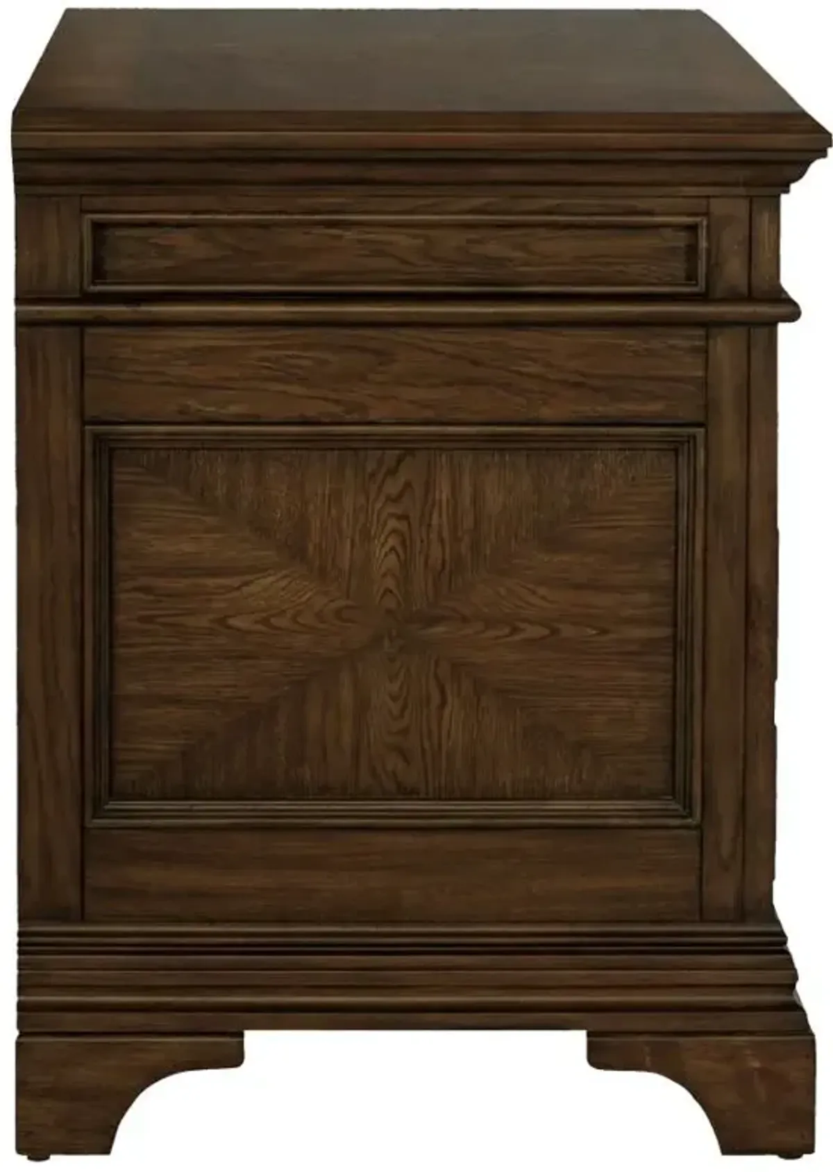 Hartshill 5-drawer File Cabinet Burnished Oak