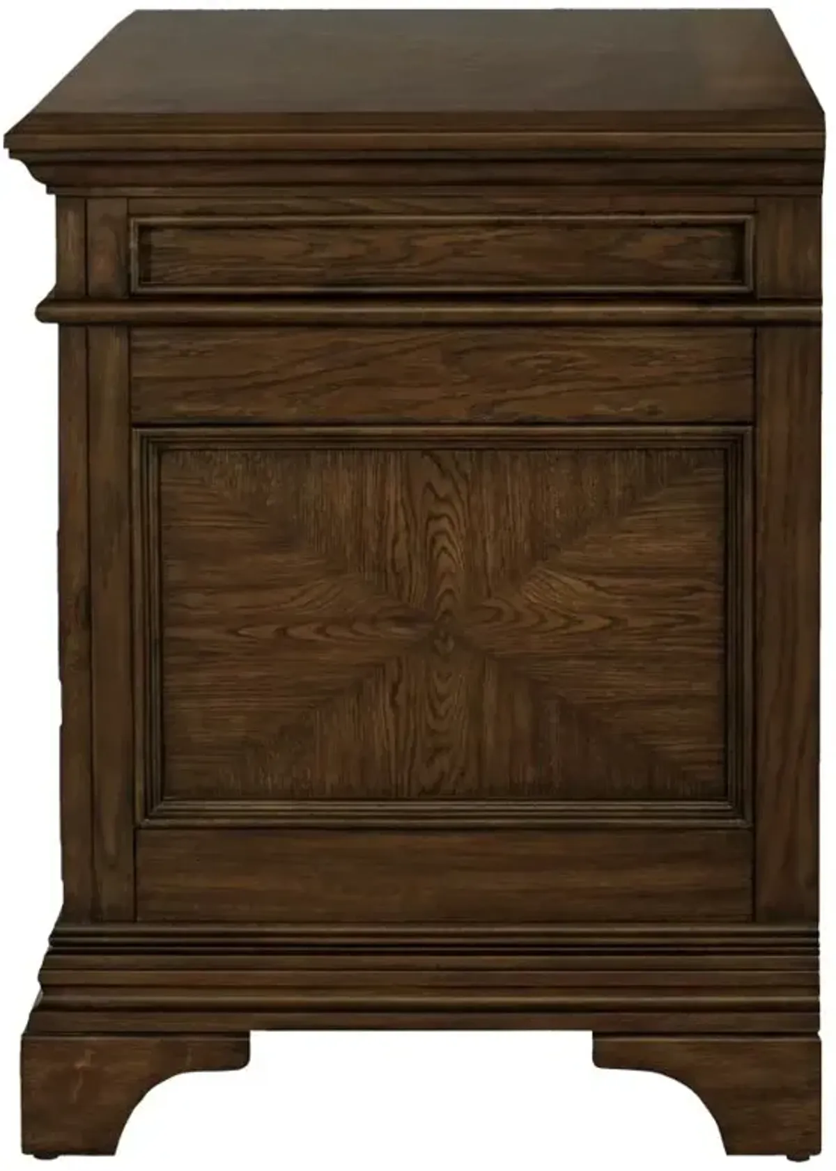 Hartshill 5-drawer File Cabinet Burnished Oak