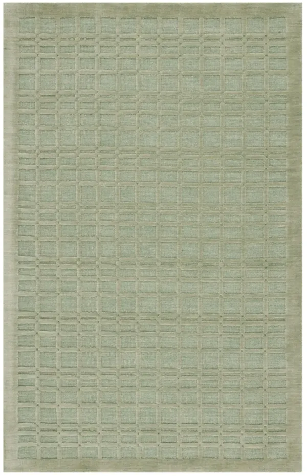 IMPRESSION 312 GREEN 3' x 5' Small Rectangle Rug