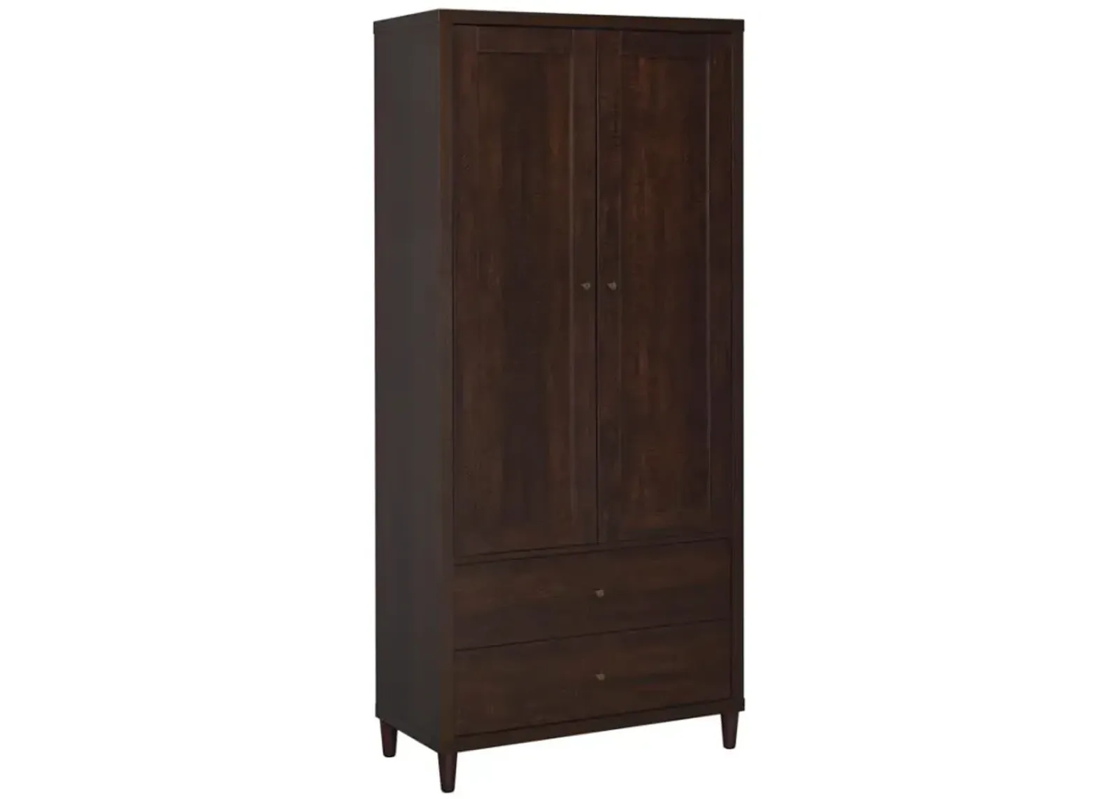 Wadeline 2-door Tall Accent Cabinet Rustic Tobacco