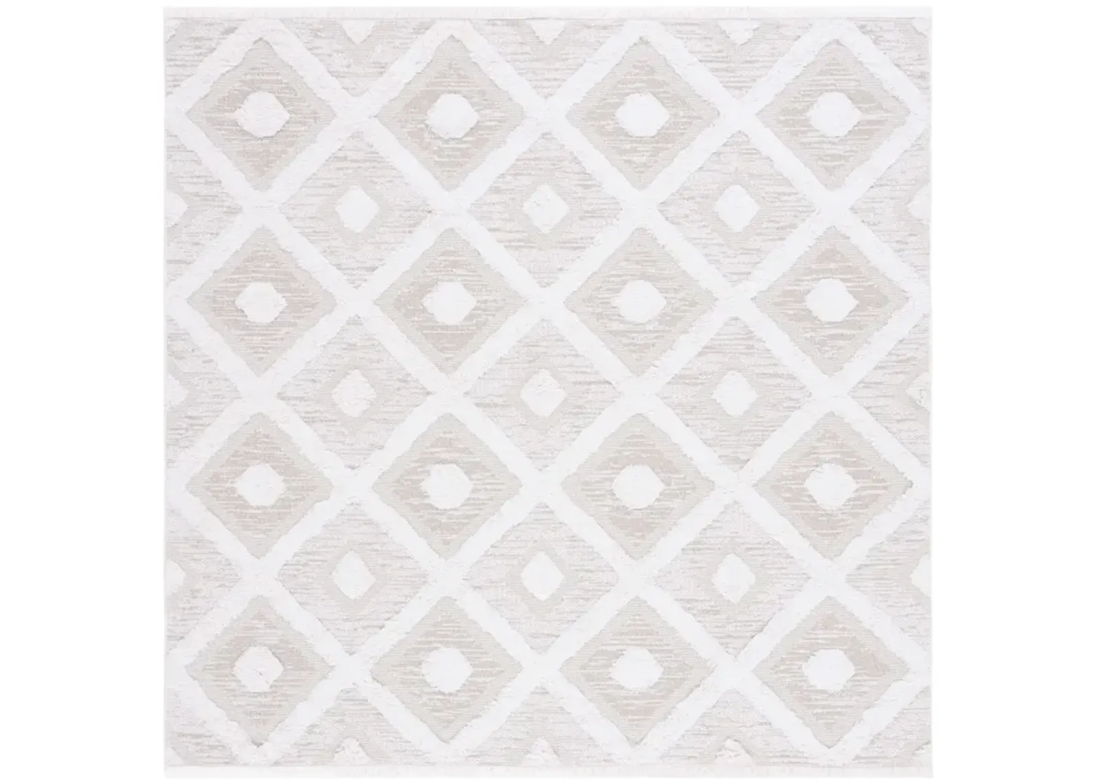 AUGUSTINE 730 BEIGE  8' x 8' Square Square Rug