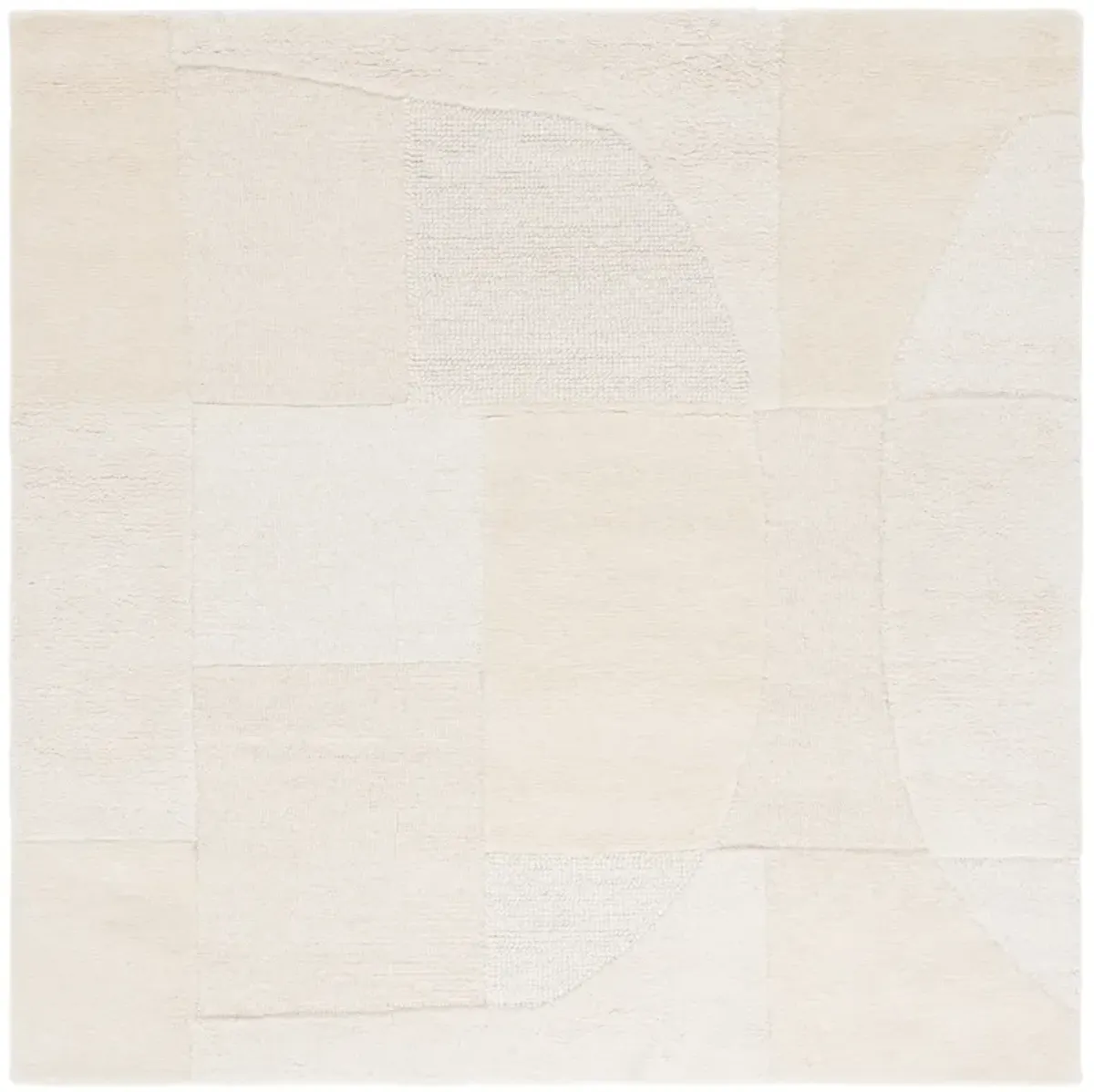 FIFTH AVENUE 351 IVORY 6' x 6' Square Square Rug