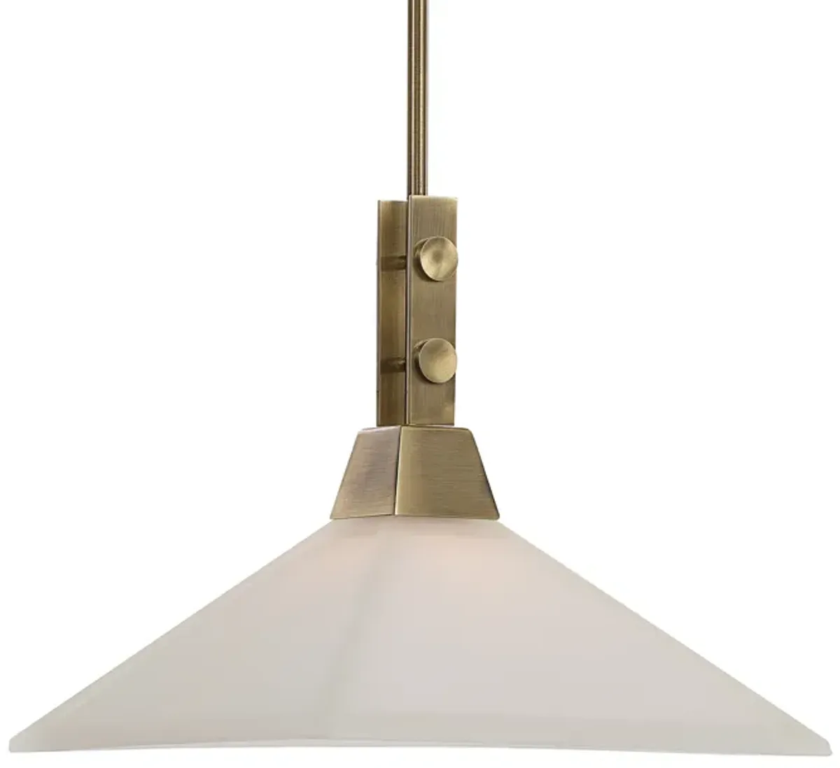 Brookdale Industrial 1 Light Pendant