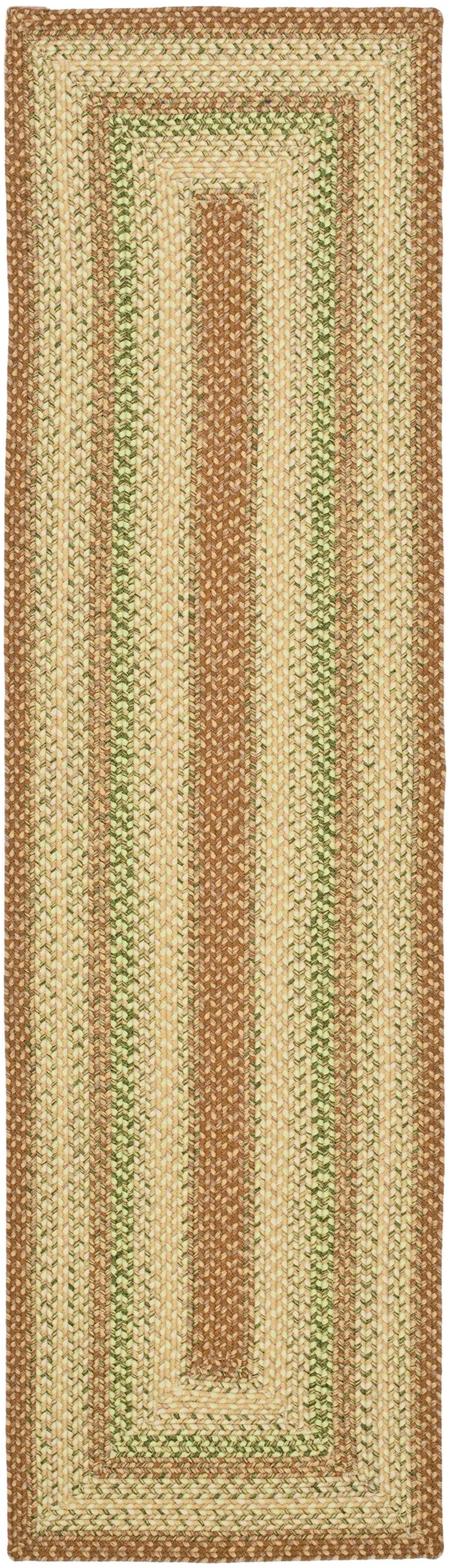 BRAIDED Hand Woven 2'-3' x 18' runner