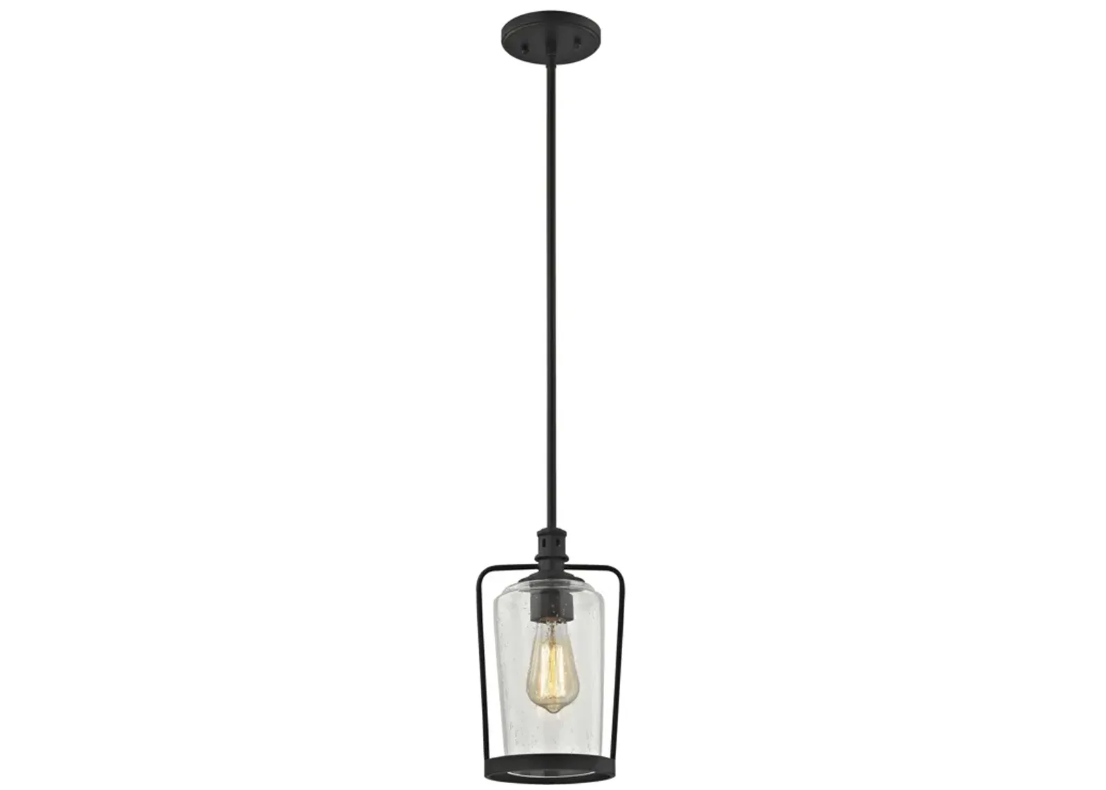 Hamel 7" Wide 1-Light Mini Pendant - Oil Rubbed Bronze