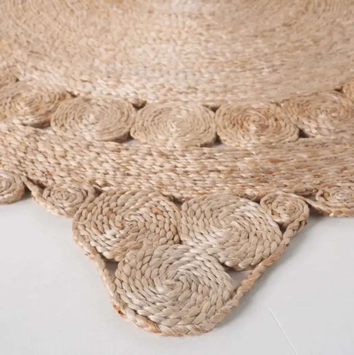 NATURAL FIBER 241 NATURAL 3' x 3' Round Round Rug