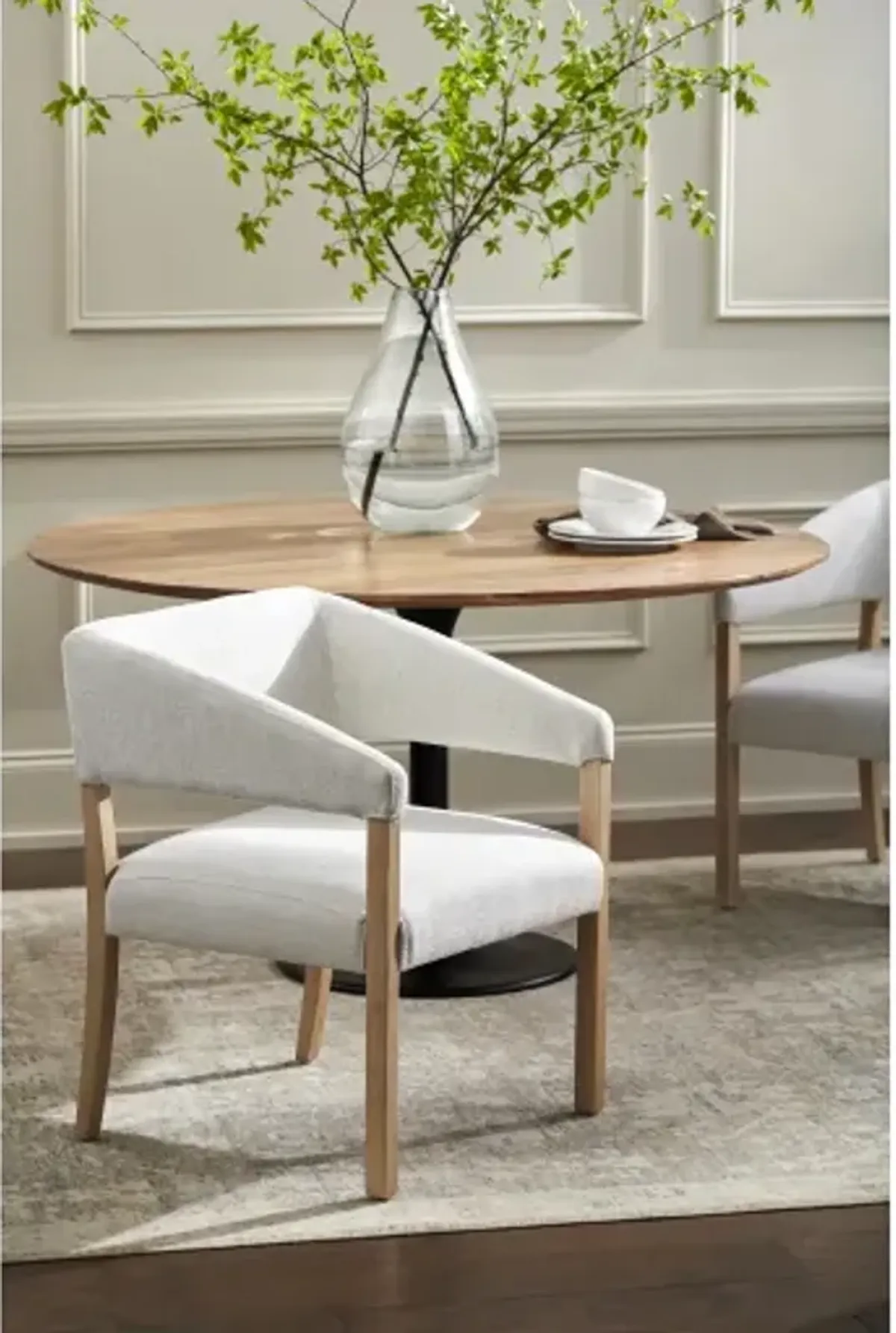 Grace GCE-001 30"H x 24"W x 24"D Dining Chair