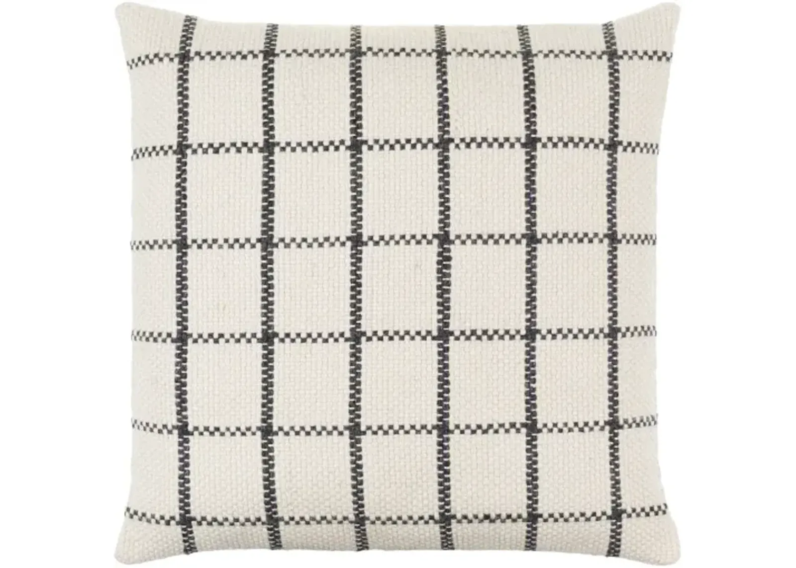 Charmaine CRM-001 22"L x 22"W Accent Pillow  - Poly Insert