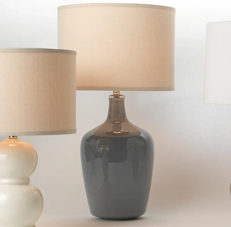 Plum Jar Table Lamp