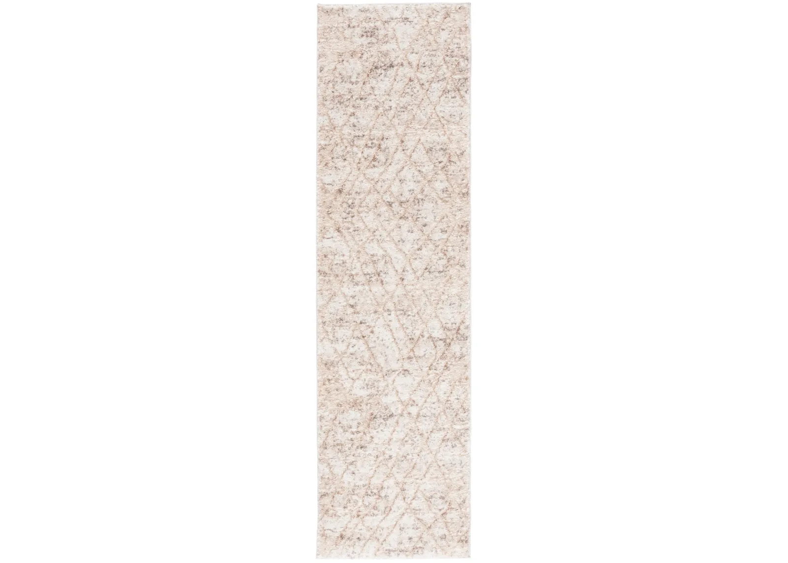 RAVINE SHAG 354 BEIGE  2'-2' x 8' Runner Rug