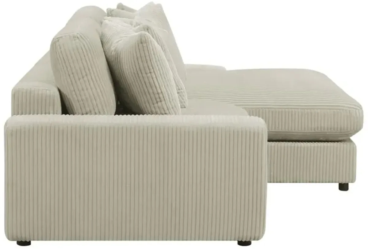 Aarav Upholstered Reversible Sectional Sofa