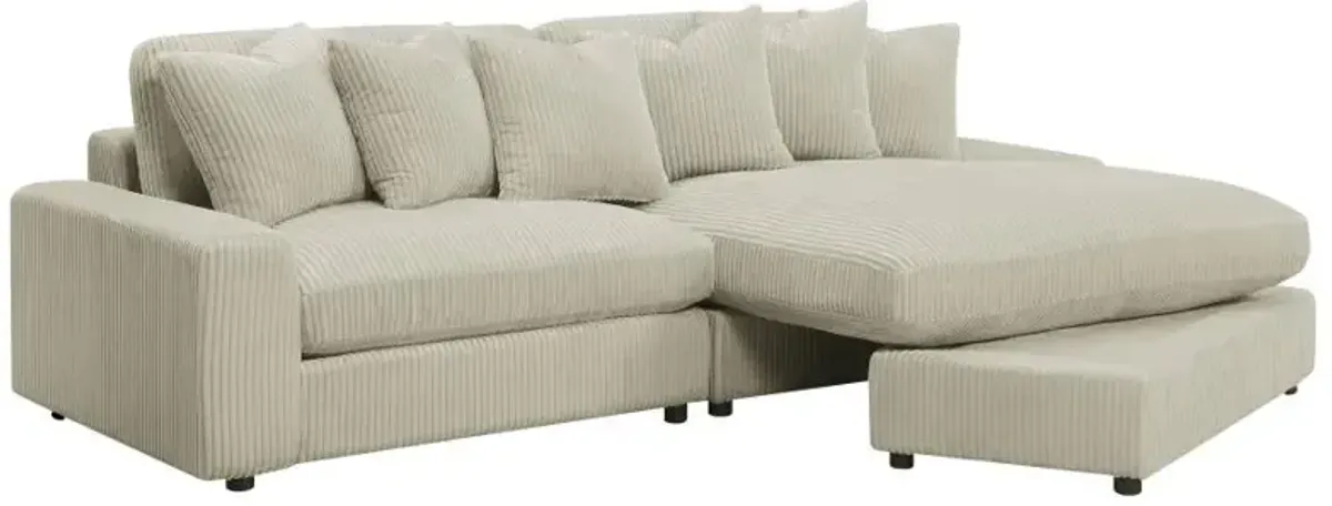 Aarav Upholstered Reversible Sectional Sofa