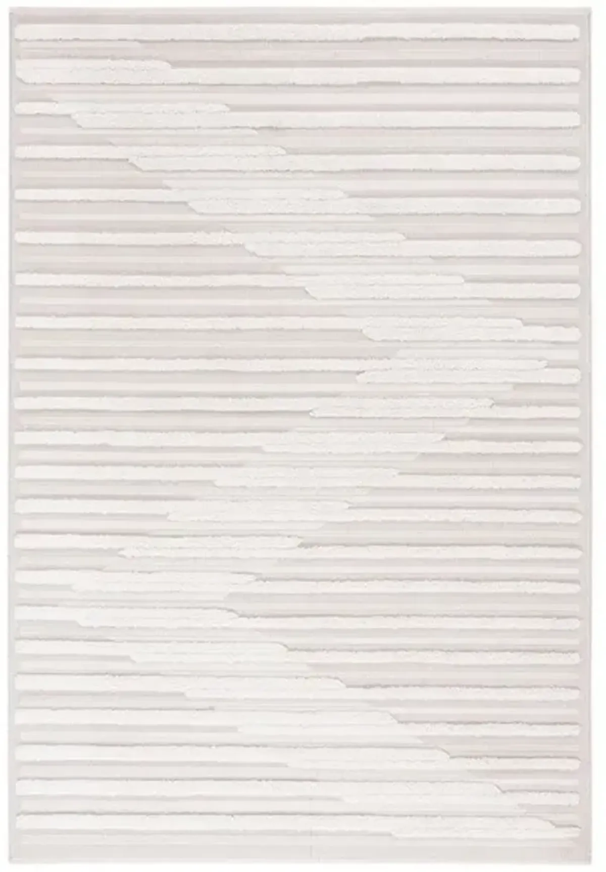 TRENDS 102 Beige 5'-3' X 7'-6' Medium Rectangle Rug