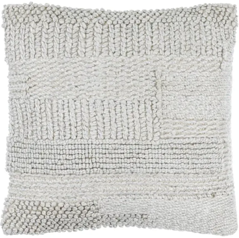 Nauru NAU-001 20"L x 20"W Accent Pillow