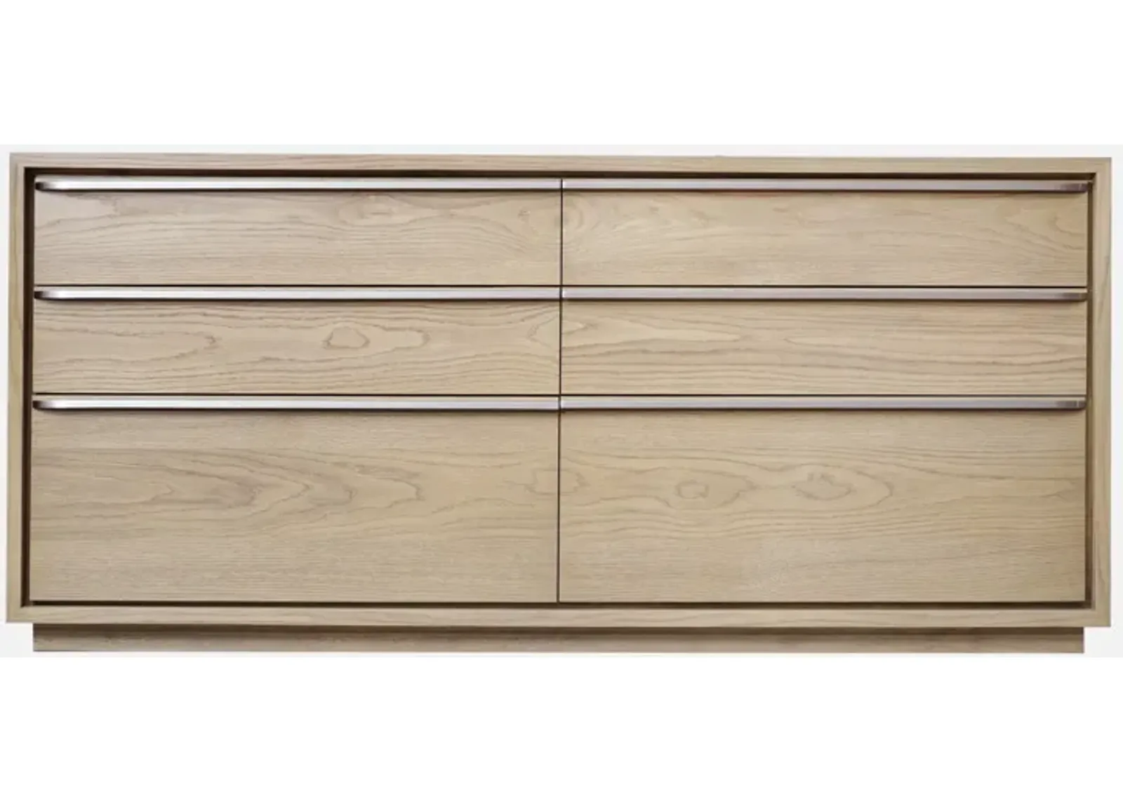 One Coastal Modern Six Drawer Dresser