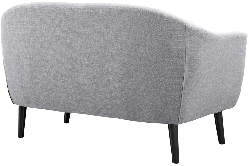 Wit Upholstered Fabric Loveseat