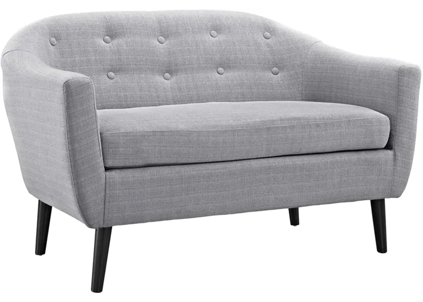 Wit Upholstered Fabric Loveseat