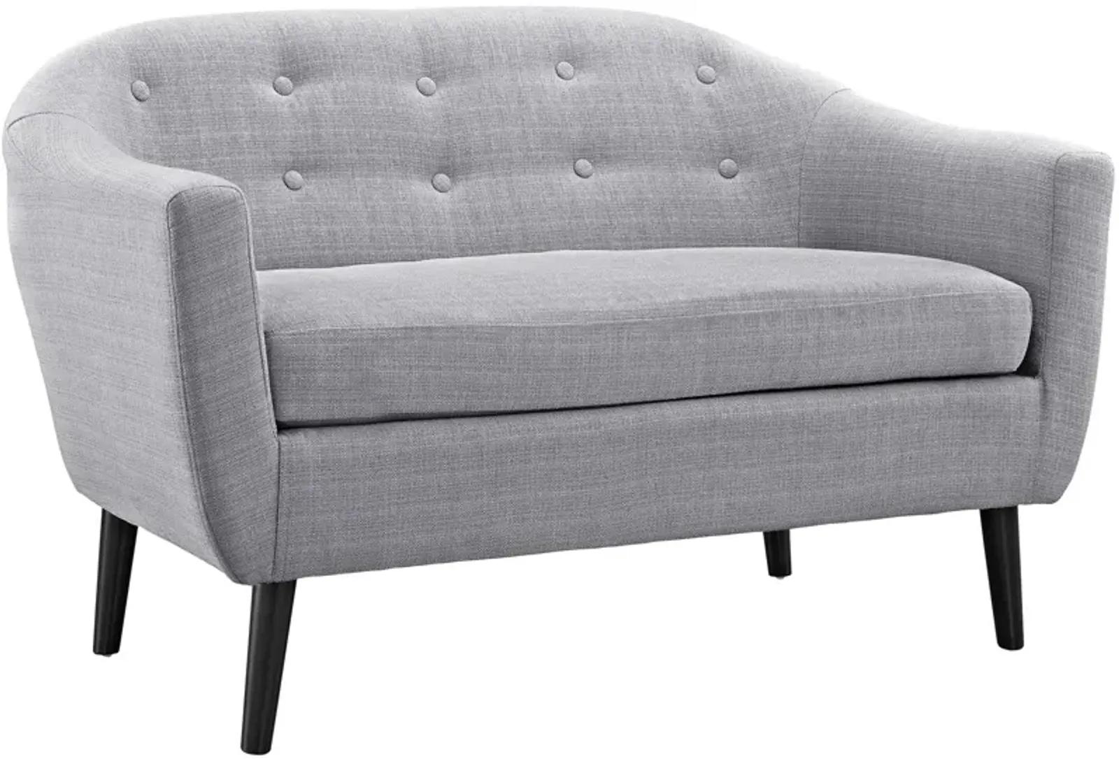 Wit Upholstered Fabric Loveseat